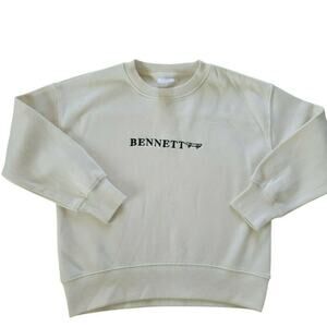 Zara Embroidered "Bennett" Sweatshirt